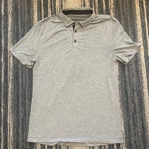 Lululemon Evolution Light Blue Polo Large